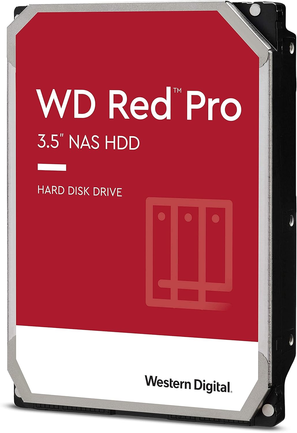 Western Digital 10TB WD Red Pro NAS Internal Hard Drive HDD - 7200 RPM, SATA 6 Gb/s, CMR, 256 MB Cache, 3.5" - WD102KFBX