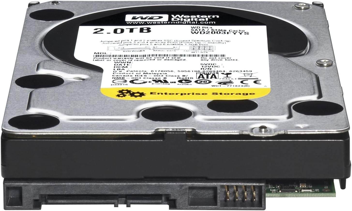 New Western Digital RE4 WD5003ABYX 500GB SATA2 7200rpm 64MB Enterprise Hard Drive 3.5 Inch